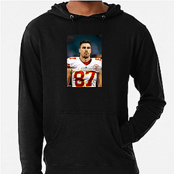 Travis Kelce is a professional American football player Travis Kelce Hoodies