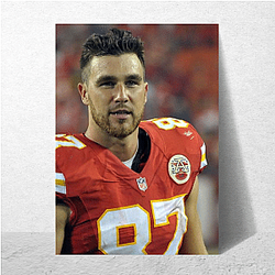 Travis Kelce hosts a podcast with his brother Jason Kelce Travis Kelce Posters