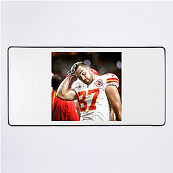 Travis Kelce has won three Super Bowls with his team Travis Kelce Mouse Pads