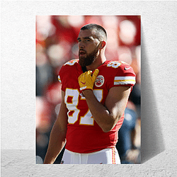 Travis Kelce is considered one of the greatest tight ends ever Travis Kelce Posters