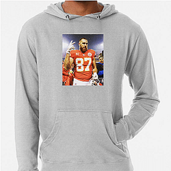 Travis Kelce has appeared on television shows and in ads Travis Kelce Hoodies