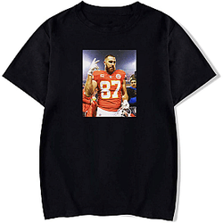 Travis Kelce has appeared on television shows and in ads Travis Kelce T-Shirts