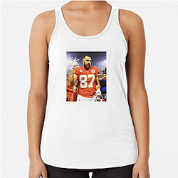 Travis Kelce has appeared on television shows and in ads Travis Kelce Tank Tops