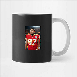 Travis Kelce's position is a tight end Travis Kelce Mugs