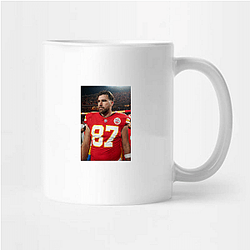 Travis Kelce's position is a tight end Travis Kelce Mugs