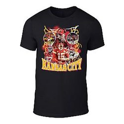 Black Patrick Mahomes Travis Kelce T-Shirt