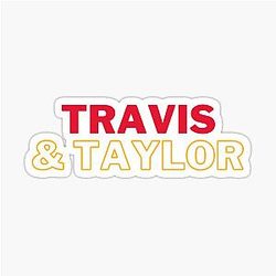 Travis Kelce Taylor Swift Sticker