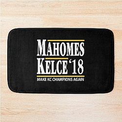 Patrick Mahomes Travis Kelce Kansas City Chiefs 2018 Essential T-Shirt Bath Mat