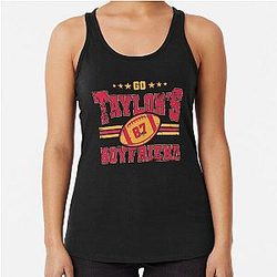 Go Taylor's Boyfriend Travis Kelce 90s Racerback Tank Top
