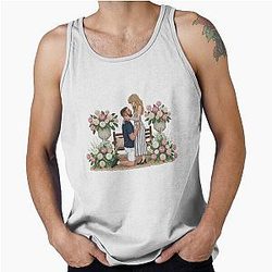 Taylor Swift and Travis Kelce Engagement Tank Top