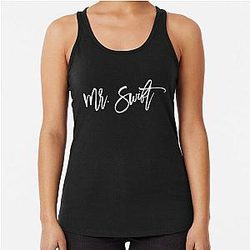 Travis Kelce Mr. Swift Racerback Tank Top