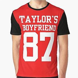 Taylor Swift Travis Kelce T Shirt Graphic T Shirt