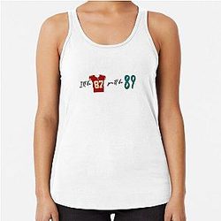 I'll be 87 you'll be 89 Travis Kelce Taylor Swift Racerback Tank Top