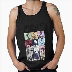 Travis Kelce Pop Art Style Tank Top