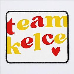 Team Travis Kelce Chiefs Mouse Pad