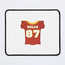 Travis Kelce Jersey Mouse Pad