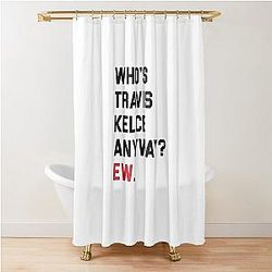 Travis Kelce Shower Curtain
