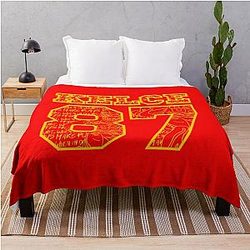Travis Kelce Kansas City Chiefs When in Doubt Make Plays Throw Blanket