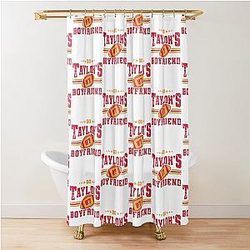 Go Taylor's Boyfriend Travis Kelce Shower Curtain