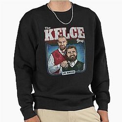 Jason Kelce and Travis Kelce Bros Sweatshirt