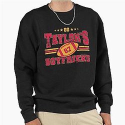 Taylor's Boyfriend 90s Travis Kelce Pullover Sweatshirt