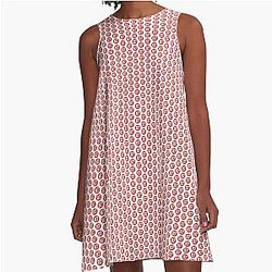 Travis Kelce Number 87 Jersey Kansas City Chiefs Inspired A Line Dress