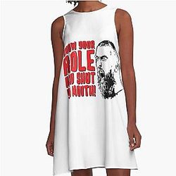 KC Chiefs Travis Kelce Know Your Role A Line Dress