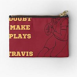 Travis Kelce Zipper Pouch