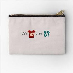 I'll be 87 you'll be 89 - Travis Kelce Taylor Swift Zipper Pouch