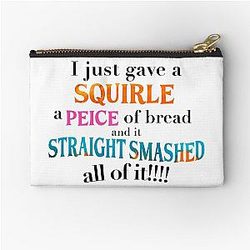 Travis Kelce Tapestry Zipper Pouch