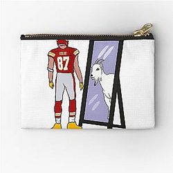 Travis Kelce GOAT Zipper Pouch