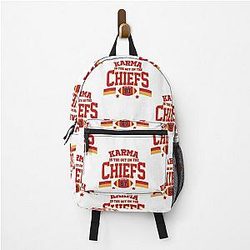 Karma is Travis Kelce's backpack