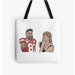 Taylor Swift Travis Kelce Tote Bag