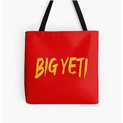 Big Travis Kelce Yeti Tote Bag All Over Print