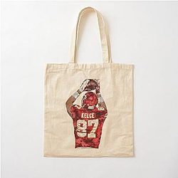 Travis Kelce Cotton Tote Bag