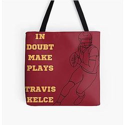 Travis Kelce All Over Print Tote Bag