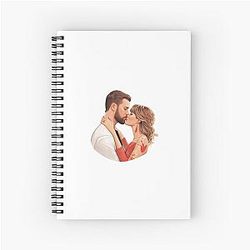 Taylor Swift Travis Kelce Spiral Notebook
