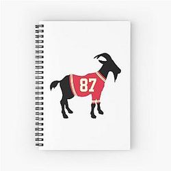 Travis Kelce Spiral Notebook