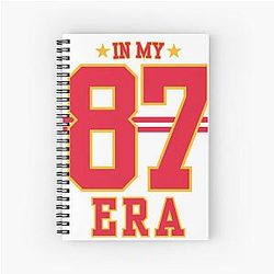 87 Taylor Swift Travis Kelce Spiral Notebook