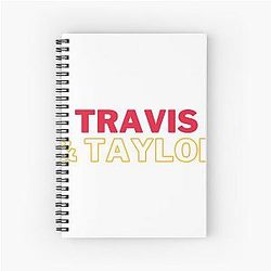Travis Kelce & Taylor Swift Notebook