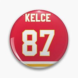 Travis Kelce Jersey Mask Phone Case Cover Pin