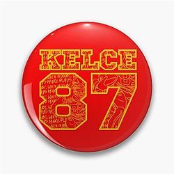Travis Kelce Kansas City Chiefs When in Doubt Make Plays Pin