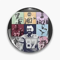 Travis Kelce Pop Art Pin