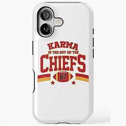 Karma is Travis Kelce iPhone Tough Case