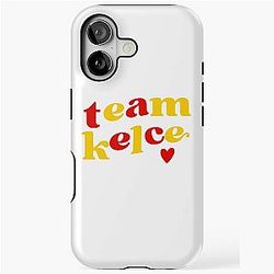 Team Travis Kelce TK 87 Chiefs iPhone Tough Case