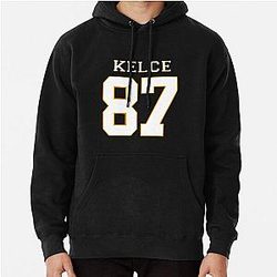 Travis Kelce Football Pullover Hoodie
