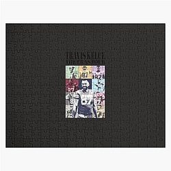 Travis Kelce Pop Art Style Jigsaw Puzzle