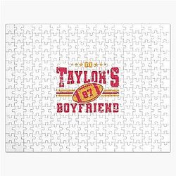 Taylor's Boyfriend Travis Kelce Jigsaw Puzzle