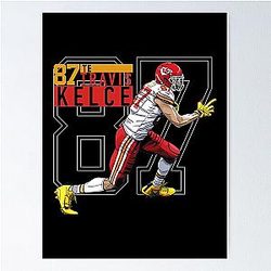 Travis Kelce Bootleg Artwork Poster