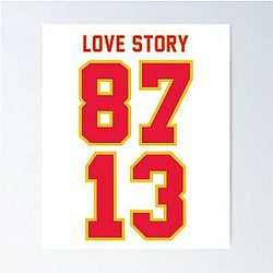 Taylor and Travis Kelce Lover Poster